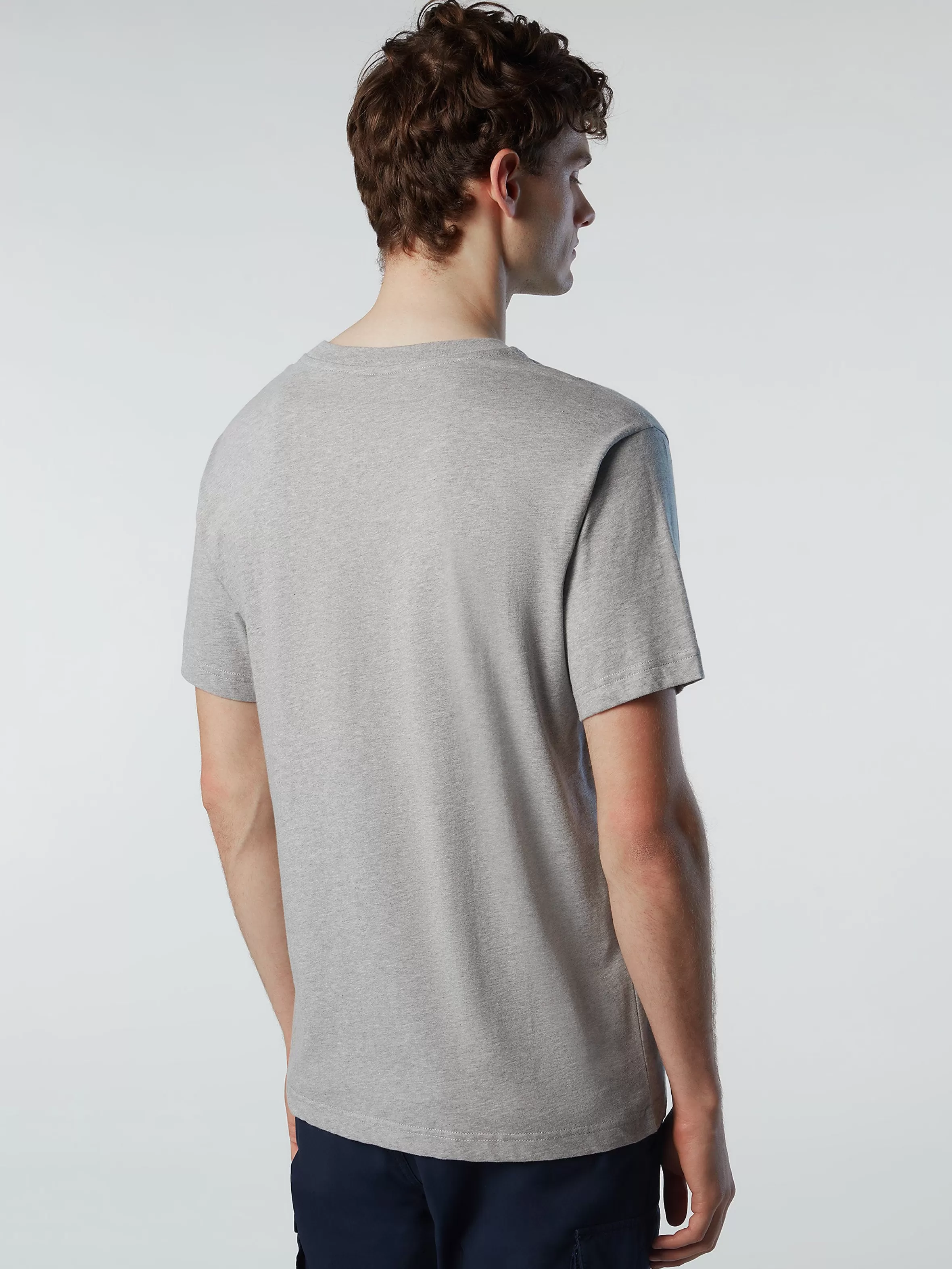 Uomo North Sails T-shirt Con Stampa Lettering