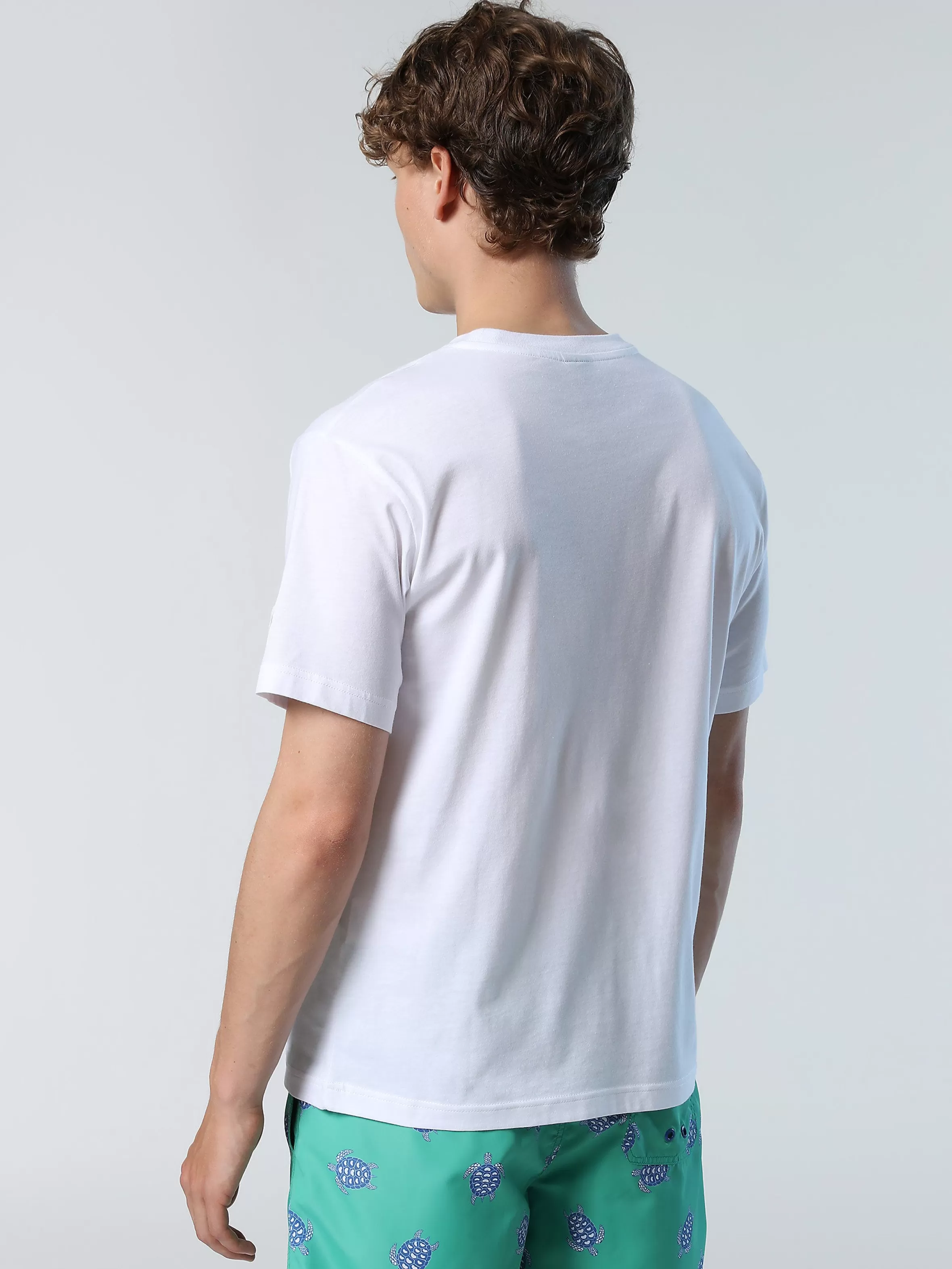 Uomo North Sails T-shirt Con Stampa Lettering