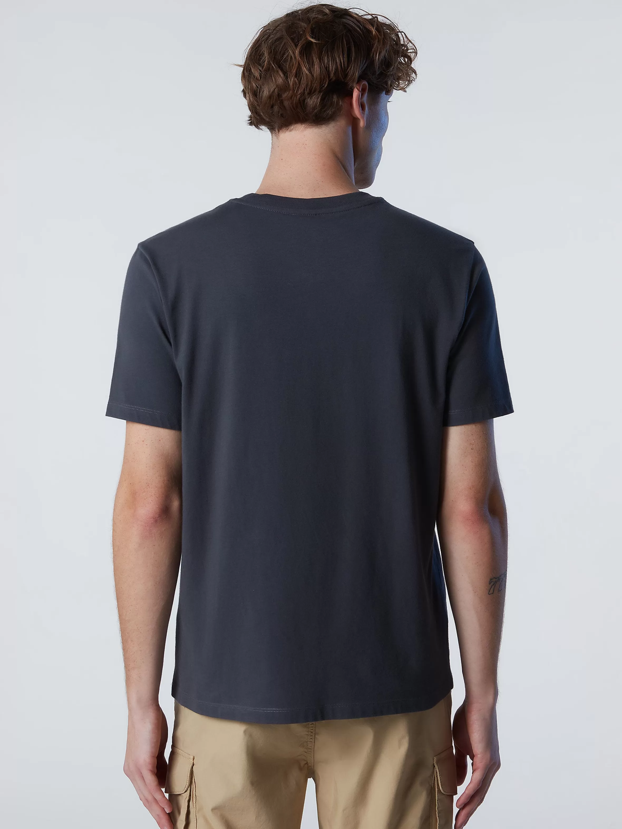 Uomo North Sails T-shirt Con Stampa Lettering