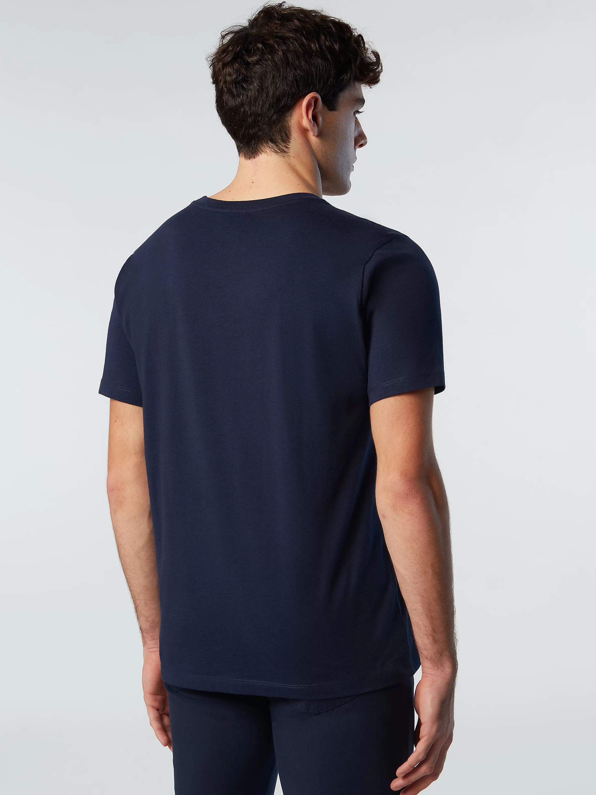 Uomo North Sails T-shirt Con Stampa Lettering