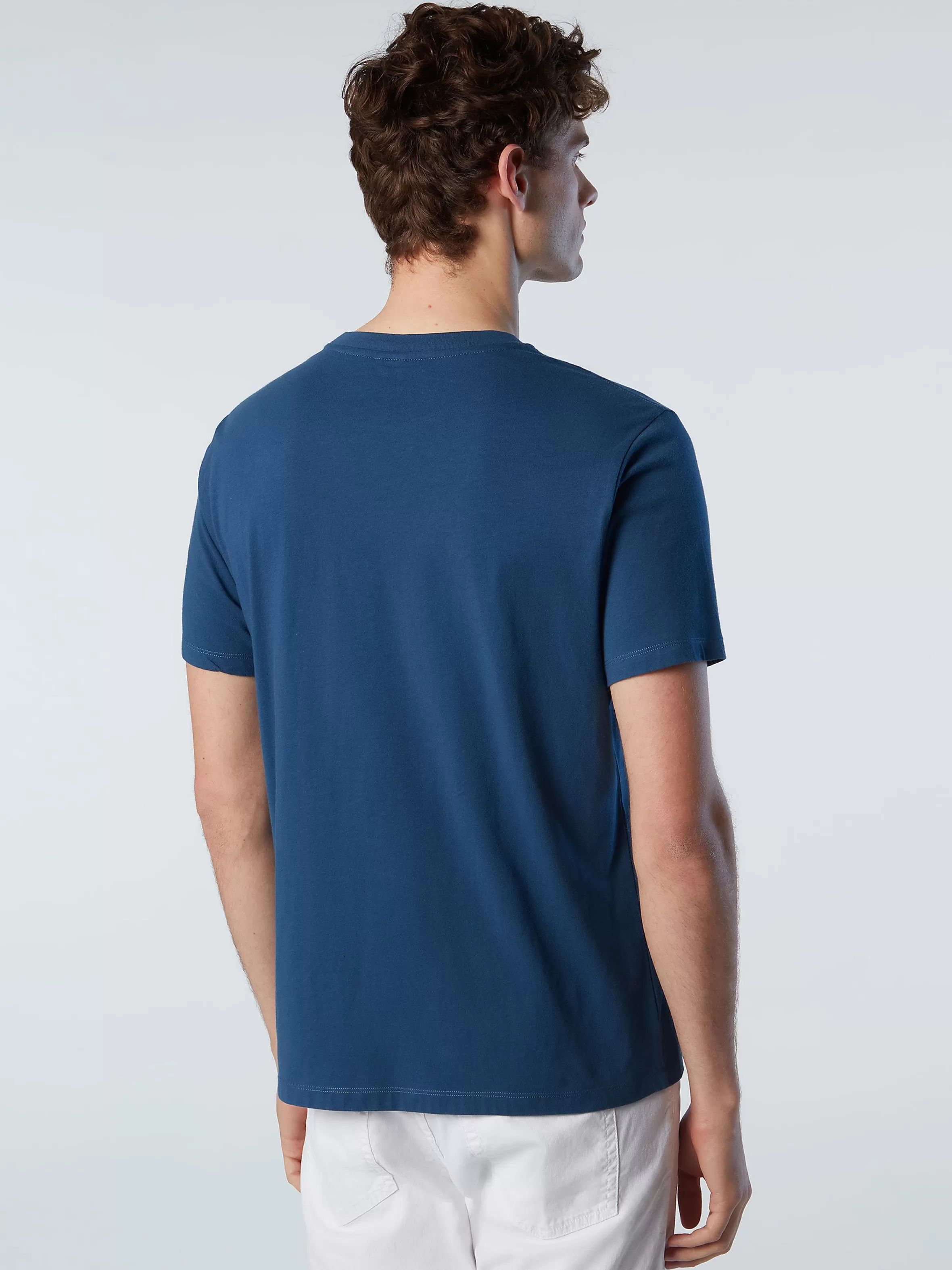 Uomo North Sails T-shirt Con Stampa Lettering