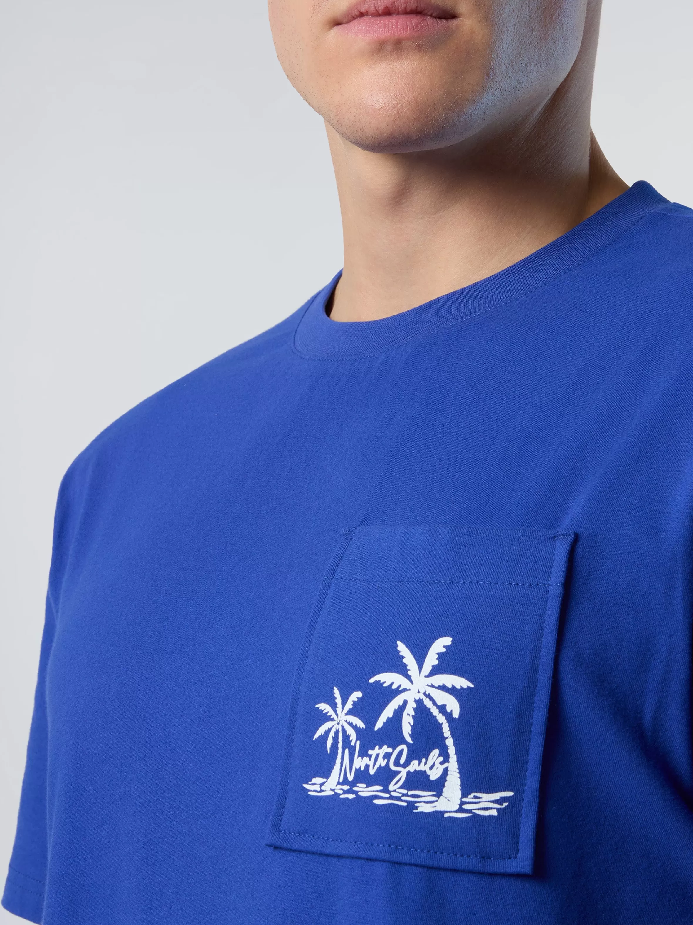 Uomo North Sails T-shirt Con Stampa Palme