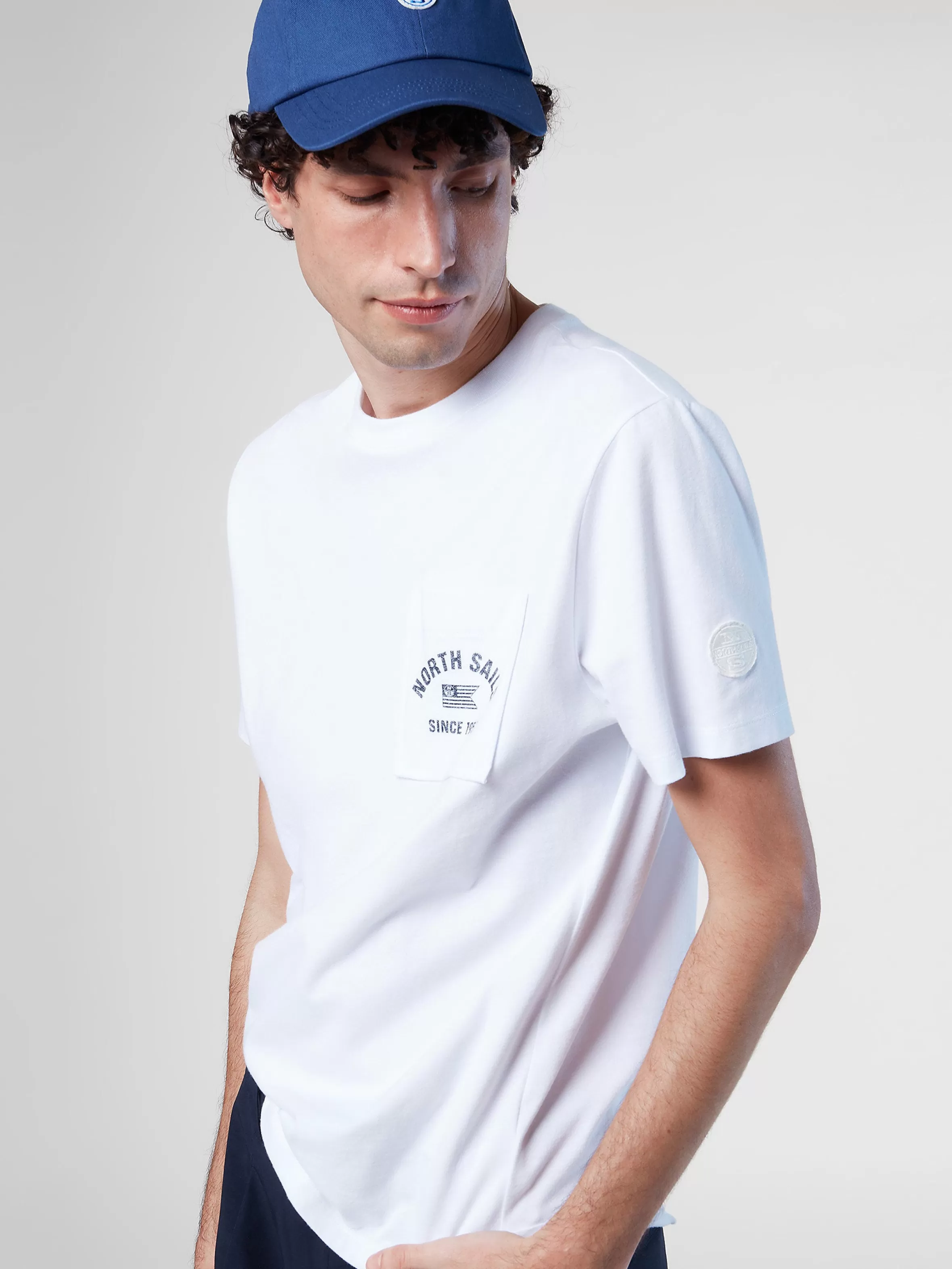 Uomo North Sails T-shirt Con Taschino