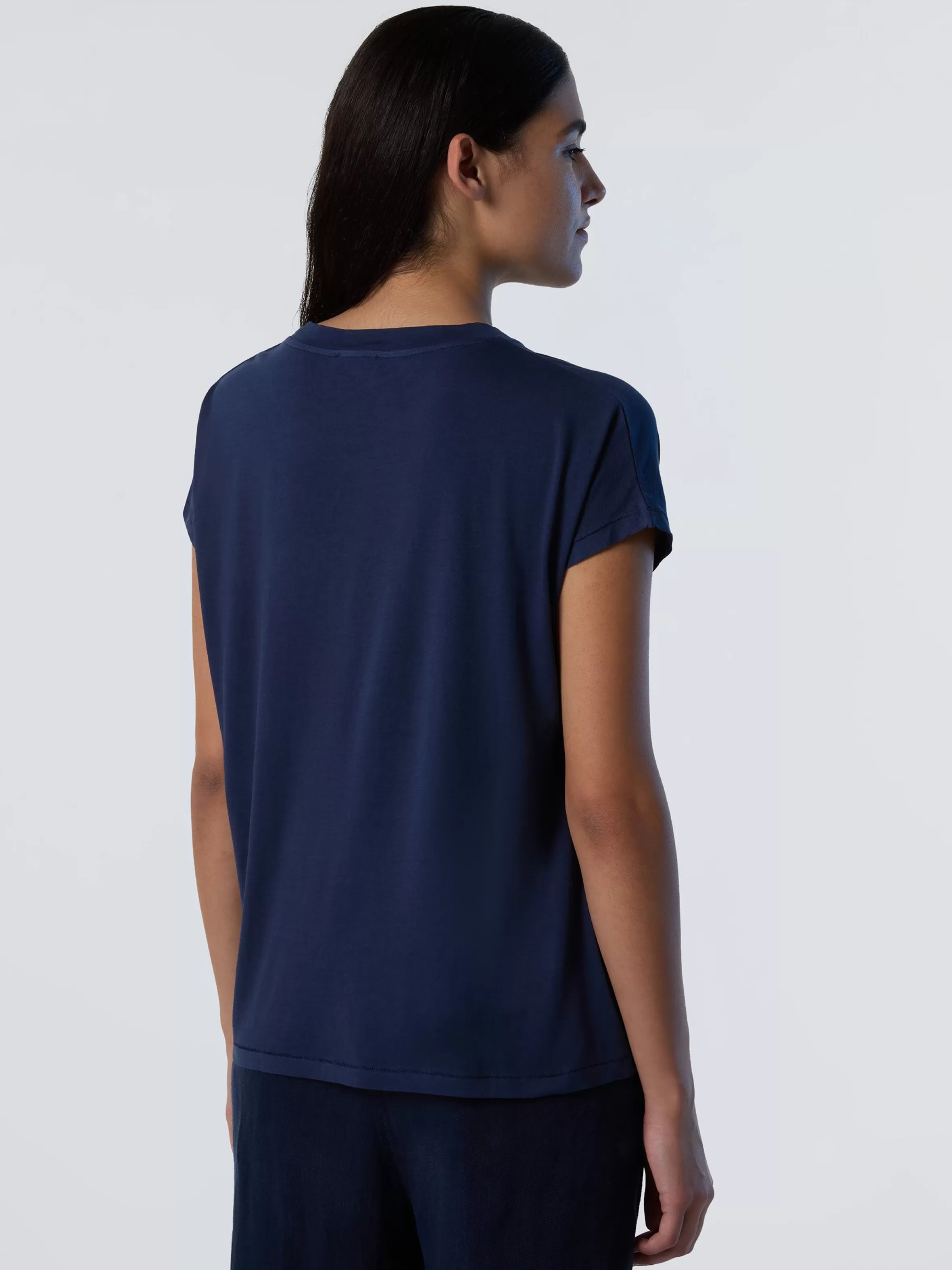 Donna North Sails T-shirt In Cotone Organico