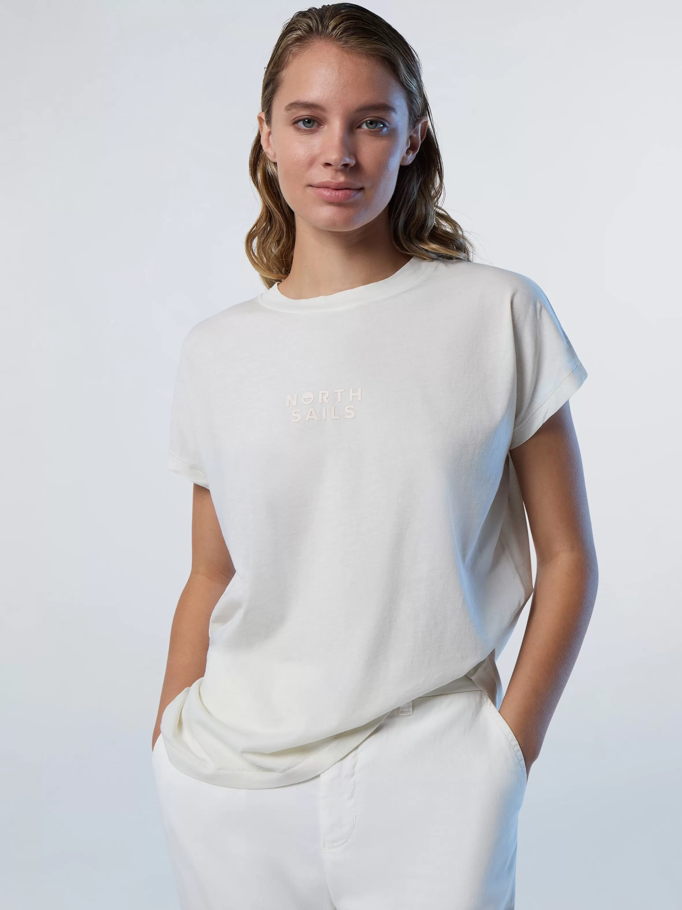 Donna North Sails T-shirt In Cotone Organico