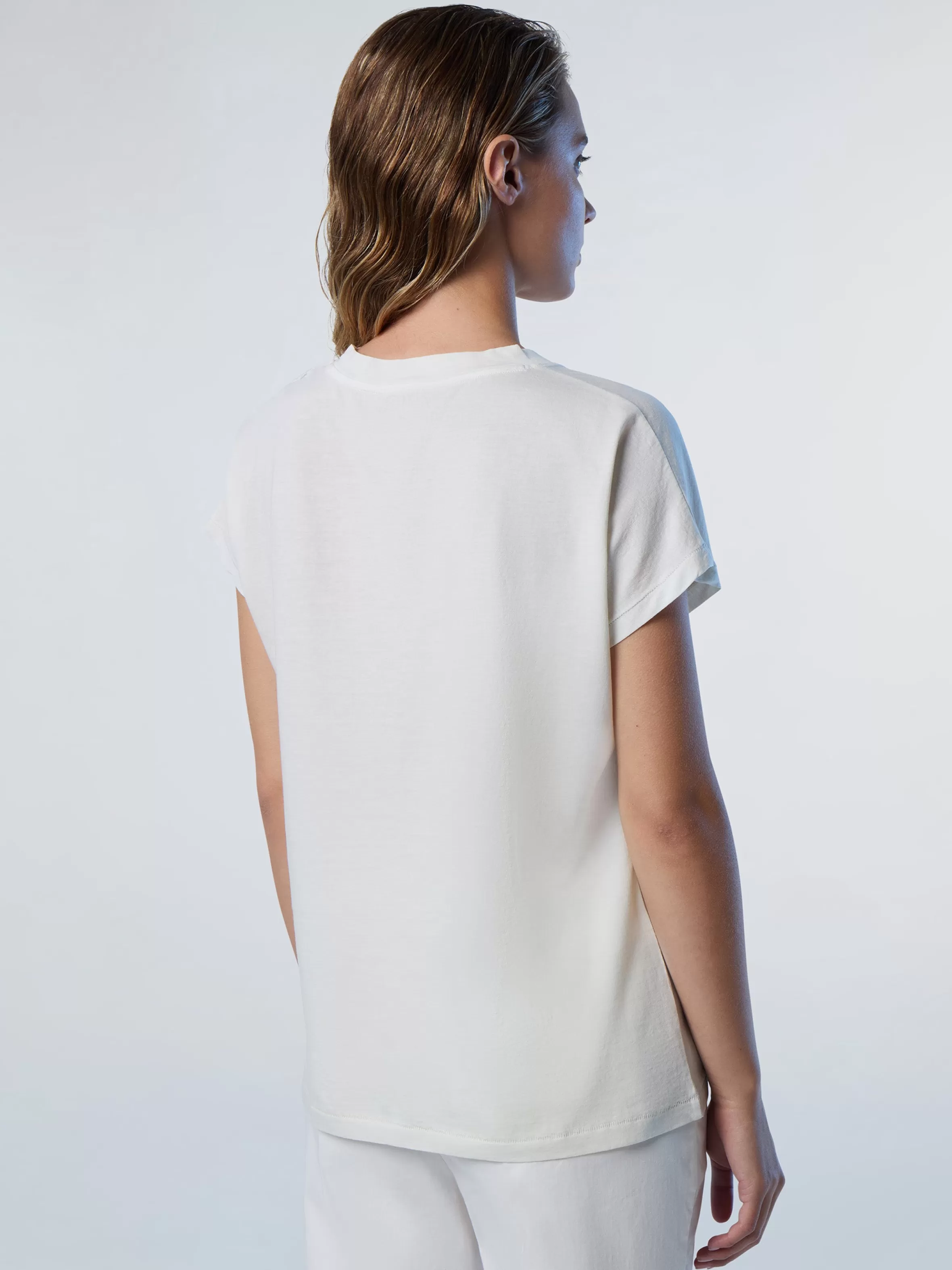 Donna North Sails T-shirt In Cotone Organico