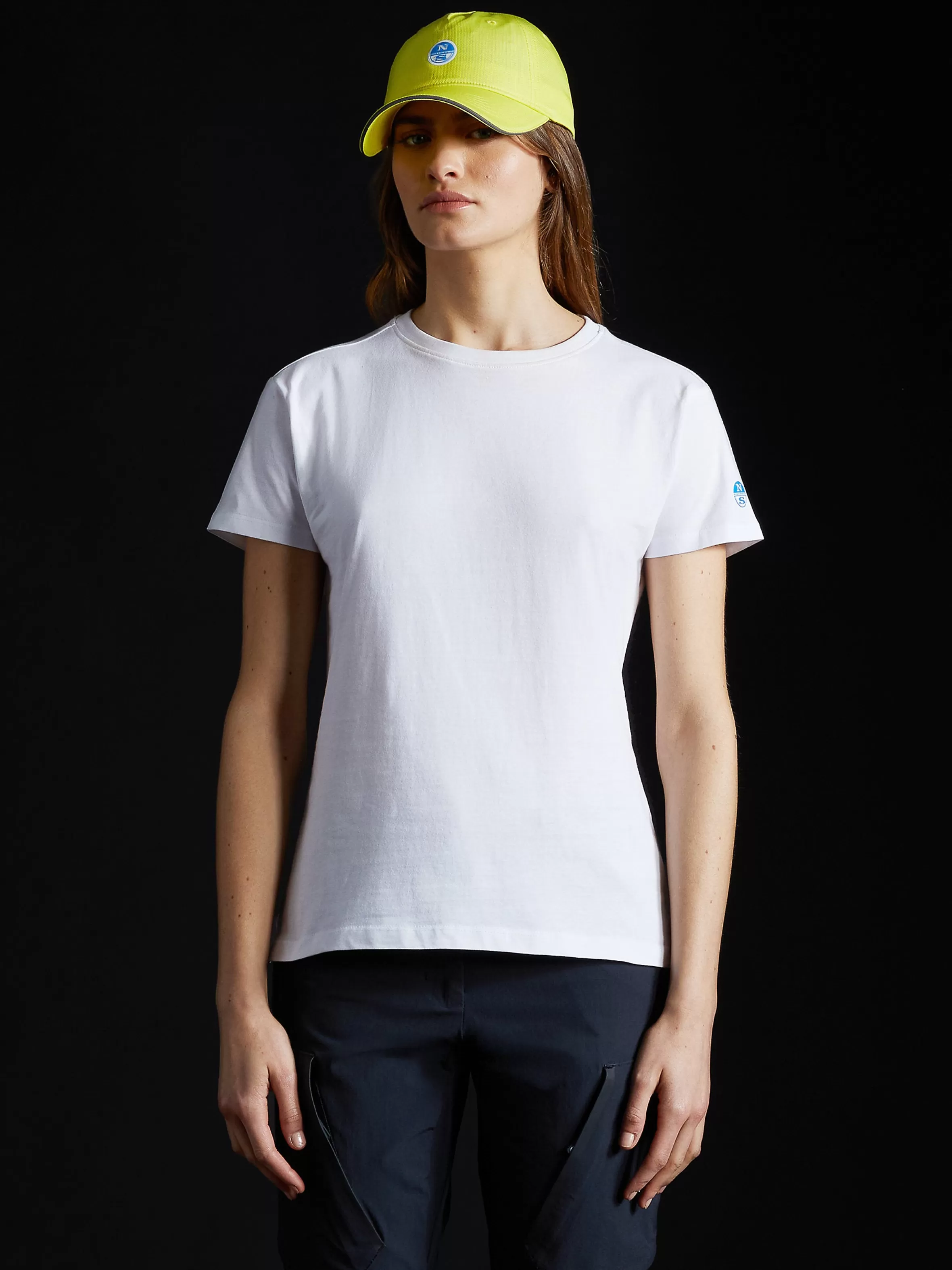 Donna North Sails T-shirt In Jersey Di Cotone