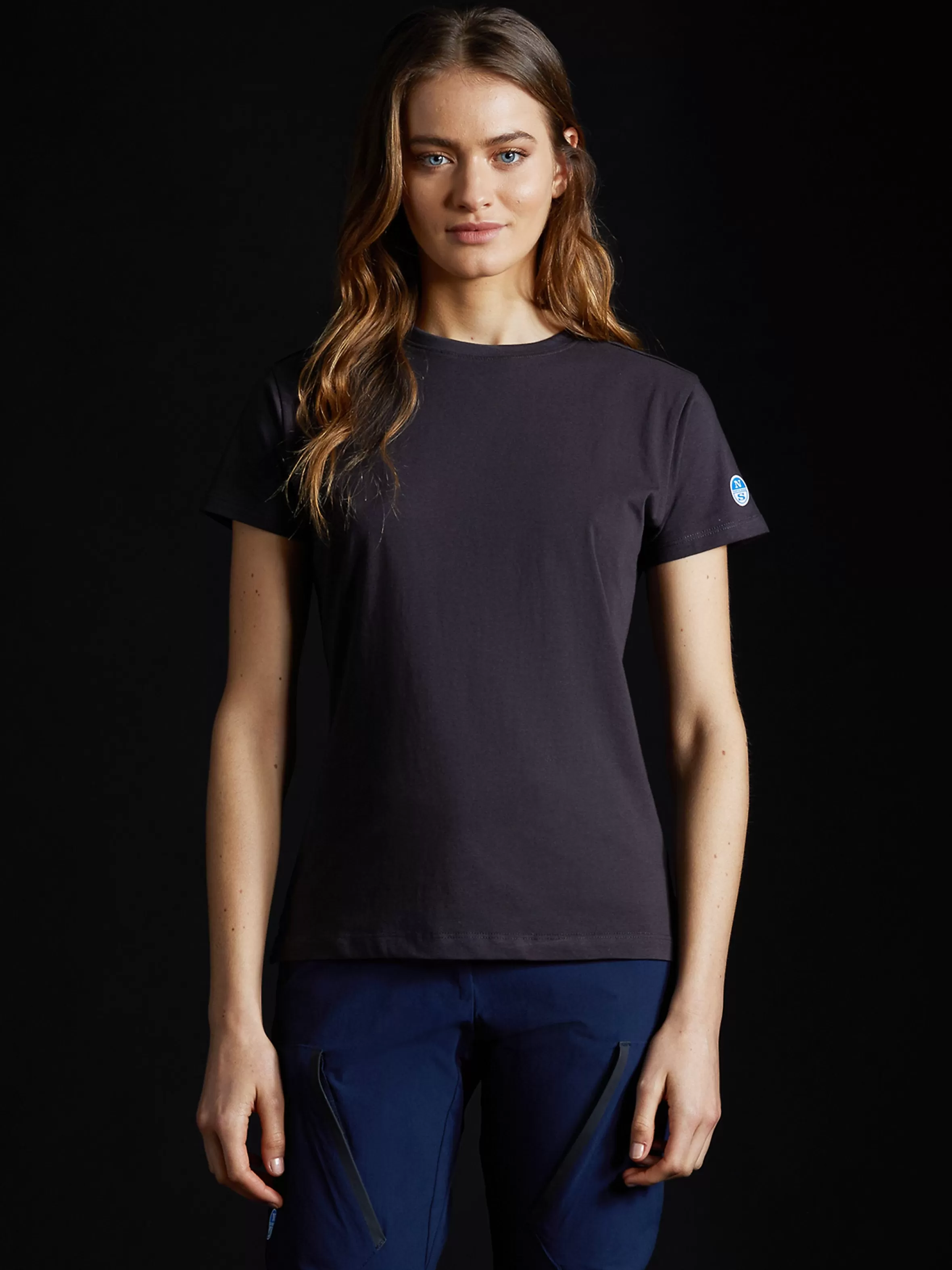 Donna North Sails T-shirt In Jersey Di Cotone