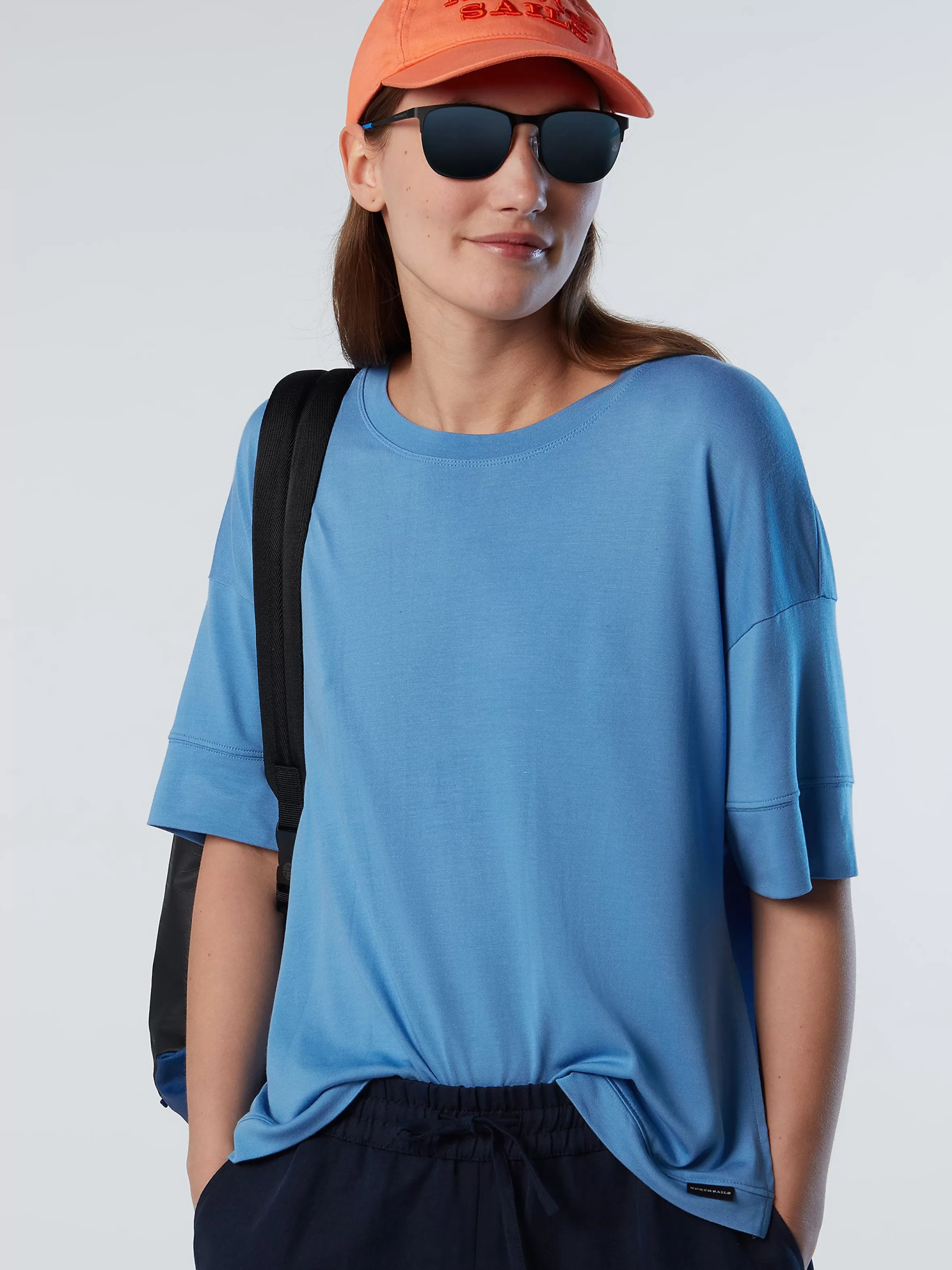 Donna North Sails T-shirt In Modal E Tencel